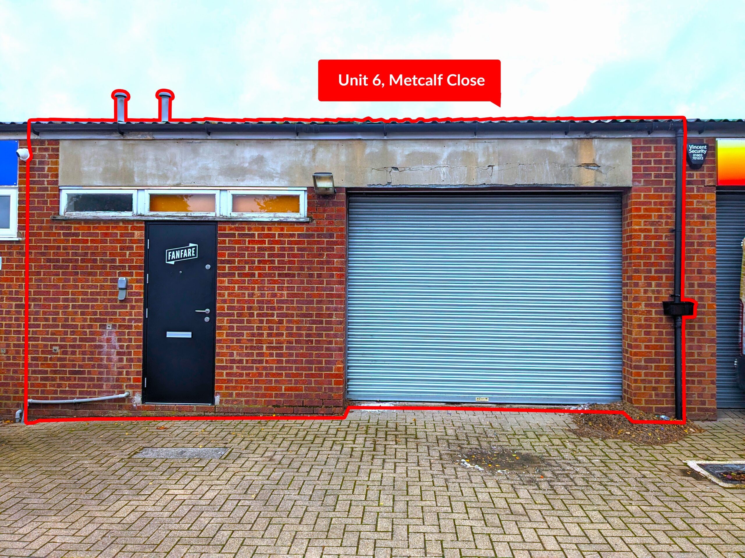 Unit 6, Metcalf Close, Sweet Briar Road Industrial Estate, Norwich, Norfolk, NR3 2BP - Arnolds Keys