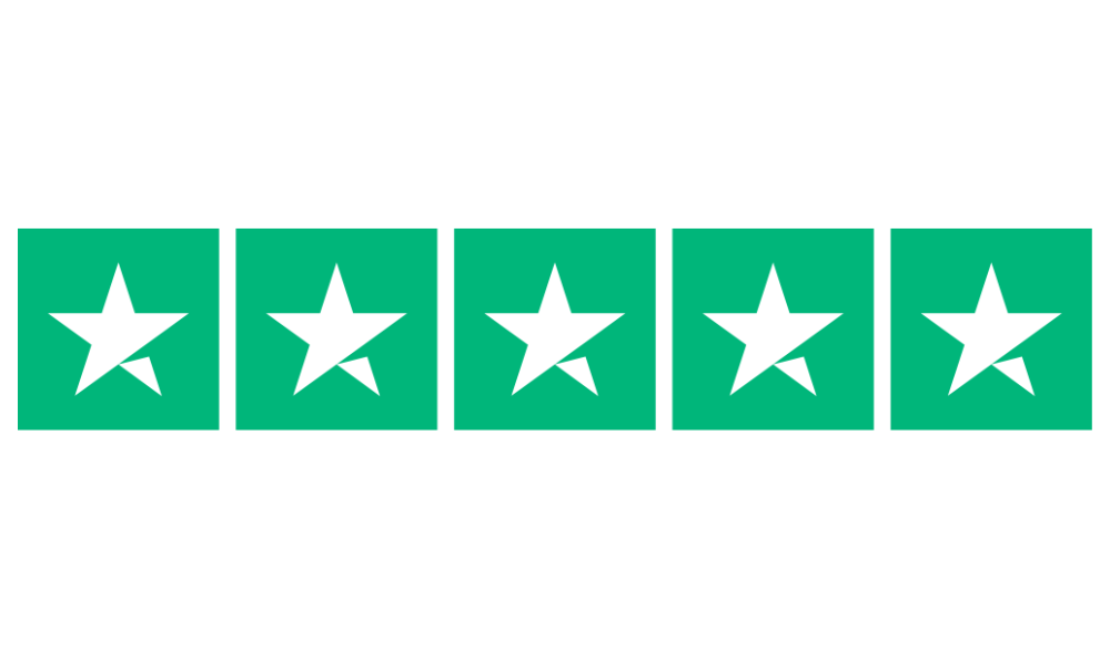 Trustpilot stars for Yellow Brick Mortgages, partners of Arnolds Keys