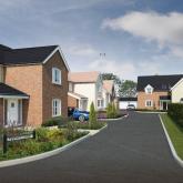 Pyehurn Close street scene CGI 620x438