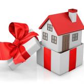 Christmas present house right online