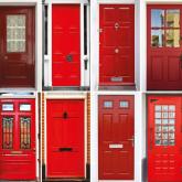 red doors