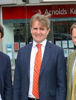 Arnolds Keys managing partner Guy Gowing centre with new equity partners Nick Williams left and Tom Corfield 500px