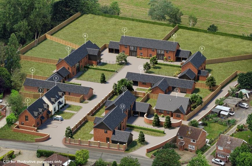 Oakland Mews Strumpshaw aerial final web